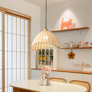 Shell Suspension Minimaliste en Bois