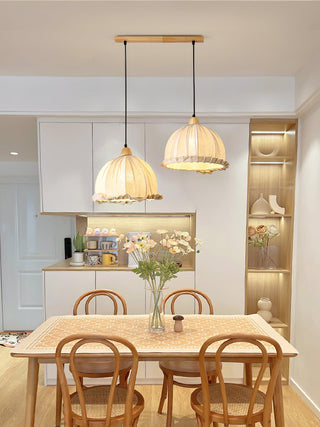 Shell Suspension Minimaliste en Bois