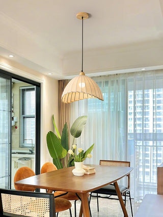 Shell Suspension Minimaliste en Bois