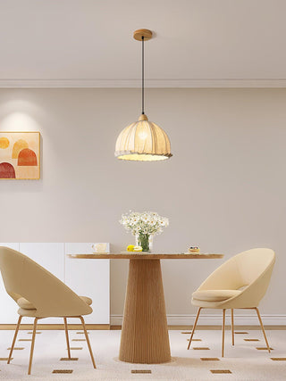 Shell Suspension Minimaliste en Bois