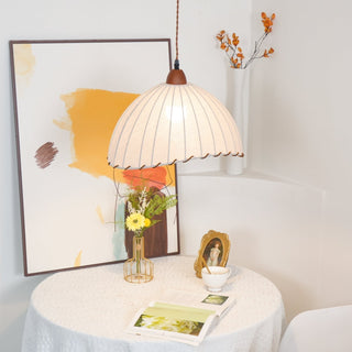Shell Suspension Minimaliste en Bois