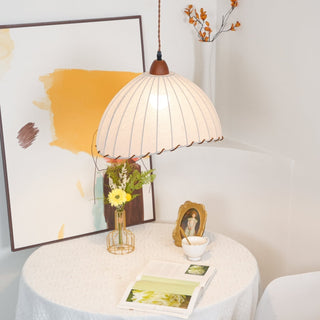Shell Suspension Minimaliste en Bois