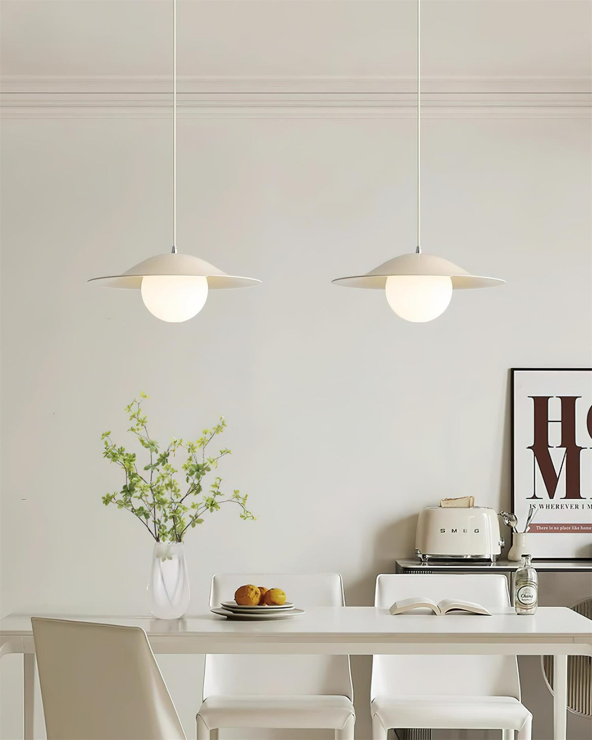Opilo Metal Pendant Light-Neutral Decor