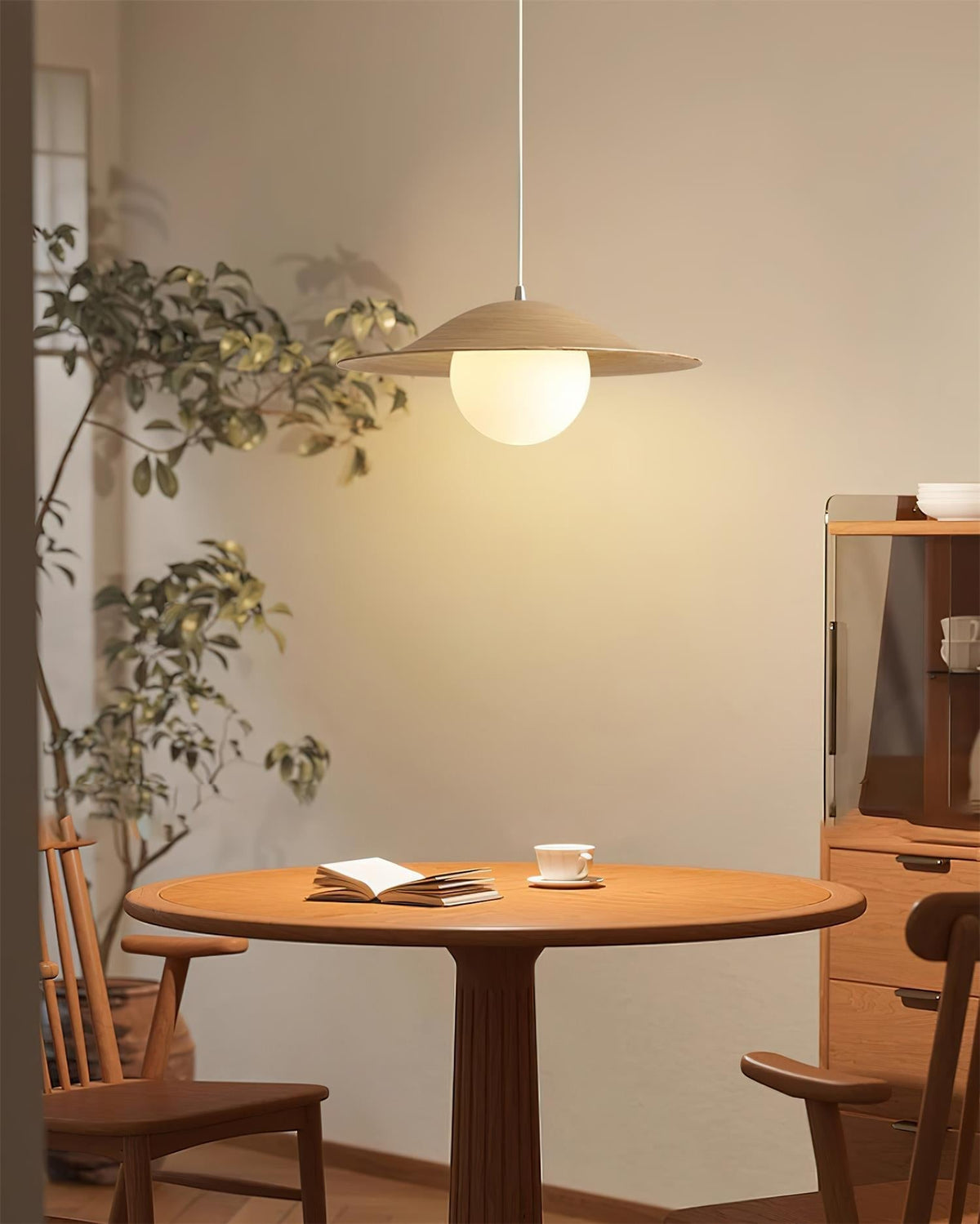 Opilo Metal Pendant Light-Neutral Decor