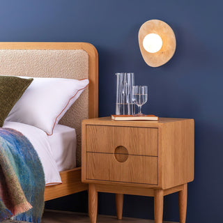 Uphae Applique Murale Moderne Minimaliste en Travertin