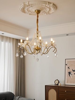 Vavenus Lustre Postmoderne de Luxe en Cristal Artistique