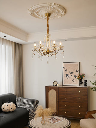 Vavenus Lustre Postmoderne de Luxe en Cristal Artistique