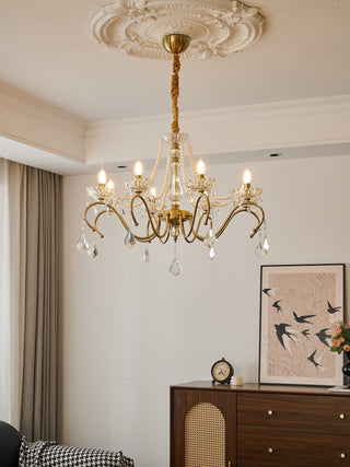 Vavenus Lustre Postmoderne de Luxe en Cristal Artistique