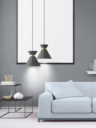 Nerissa Suspension Contemporaine en Ciment