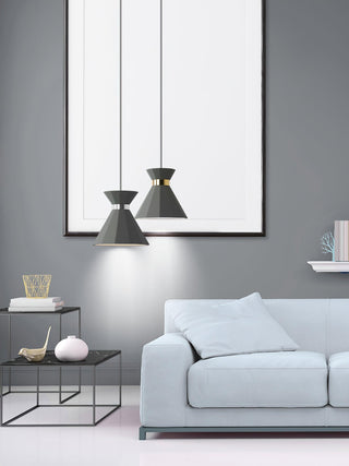 Nerissa Suspension Contemporaine en Ciment