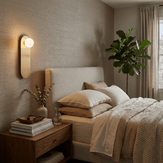 Sasso Spanish Alabaster Wall Sconce-Neutral Decor