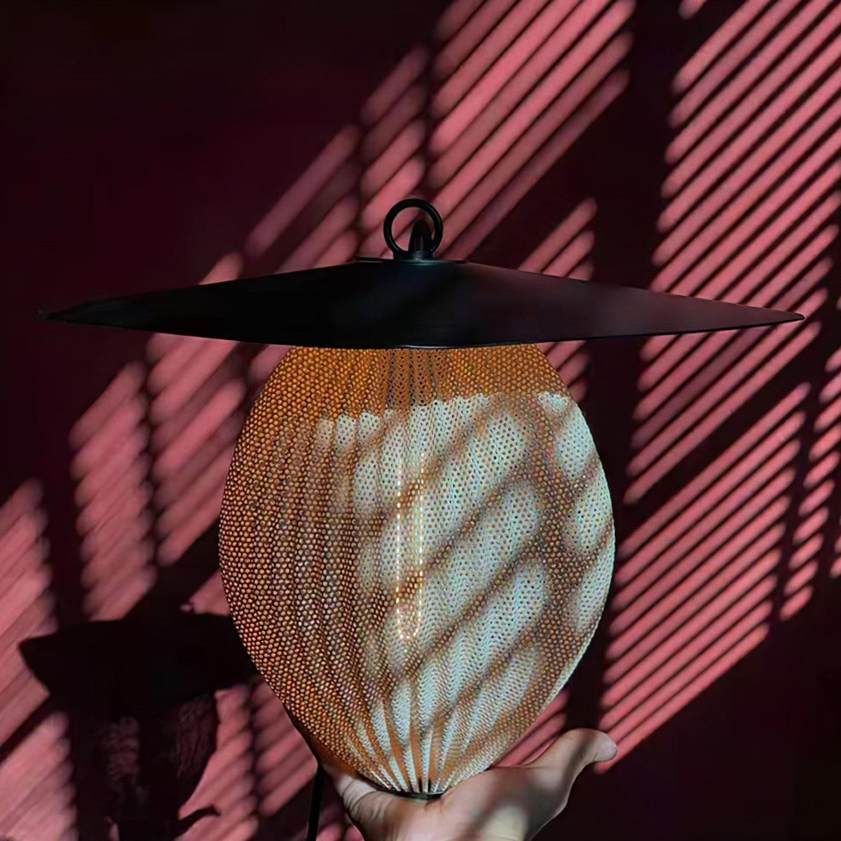Hikari Suspension Lampe en Aluminium