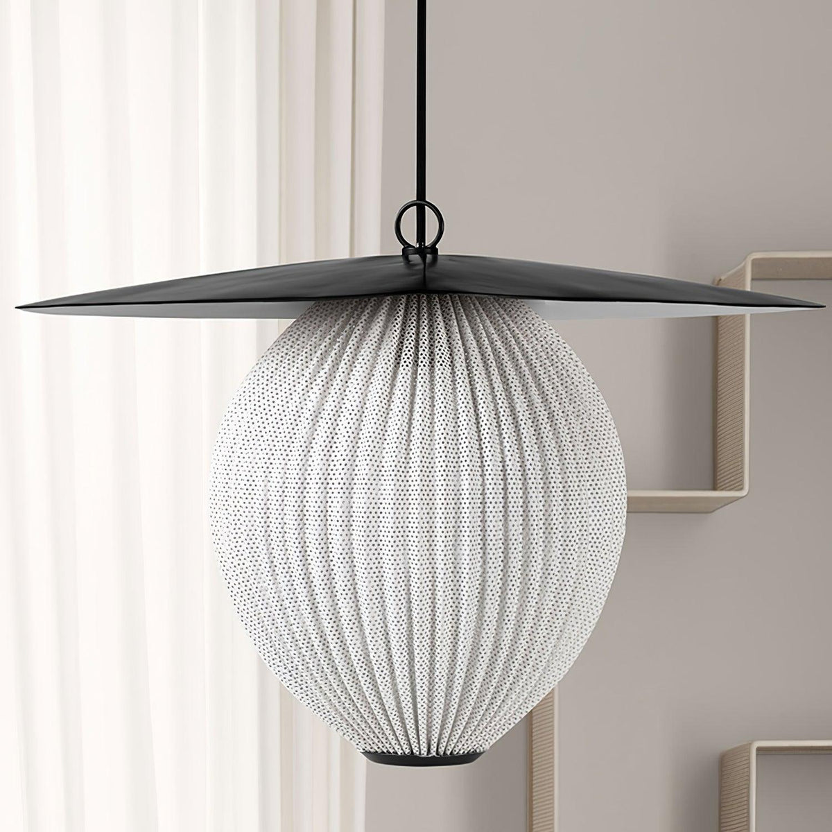 Hikari Suspension Lampe en Aluminium