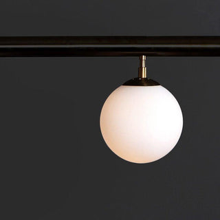 Solara Suspension en laiton linéaire satellite minimaliste