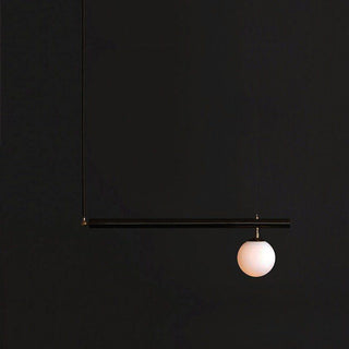 Solara Suspension en laiton linéaire satellite minimaliste