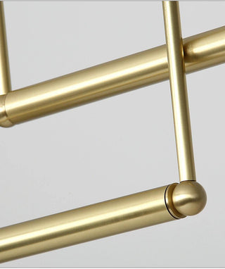 Solara Suspension en laiton linéaire satellite minimaliste