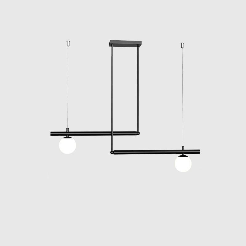 Ardise Suspension en laiton linéaire satellite minimaliste