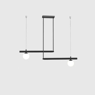 Solara Suspension en laiton linéaire satellite minimaliste