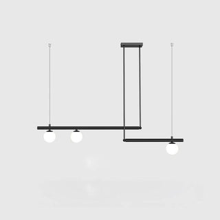 Solara Suspension en laiton linéaire satellite minimaliste