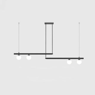 Solara Suspension en laiton linéaire satellite minimaliste
