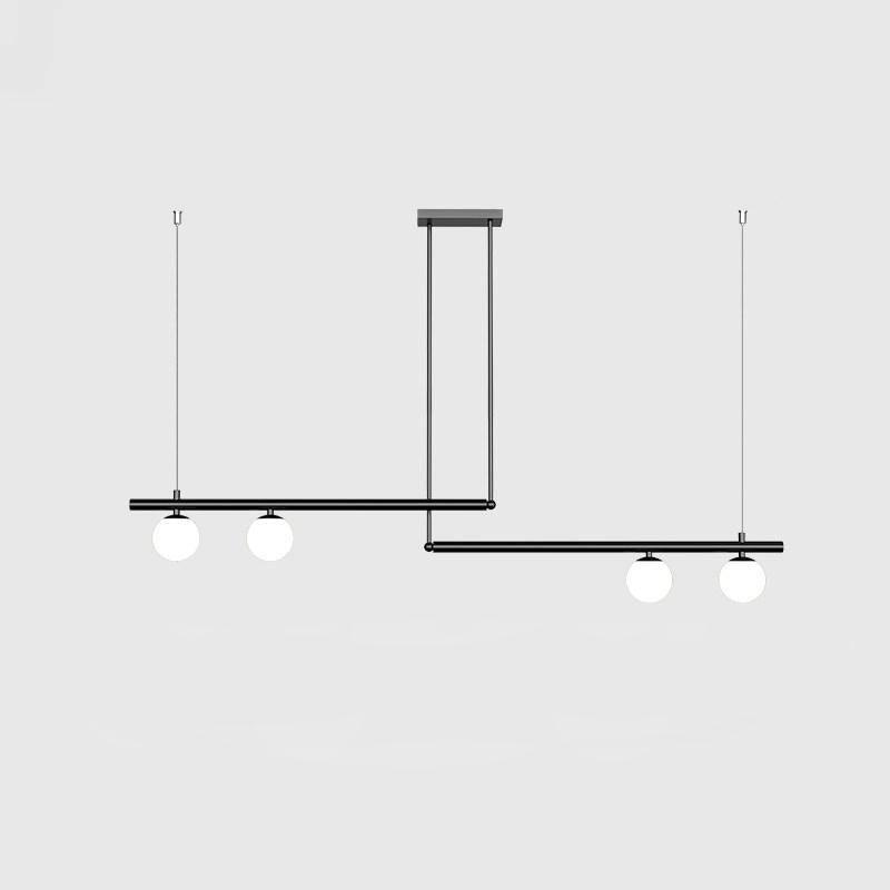 Ardise Suspension en laiton linéaire satellite minimaliste