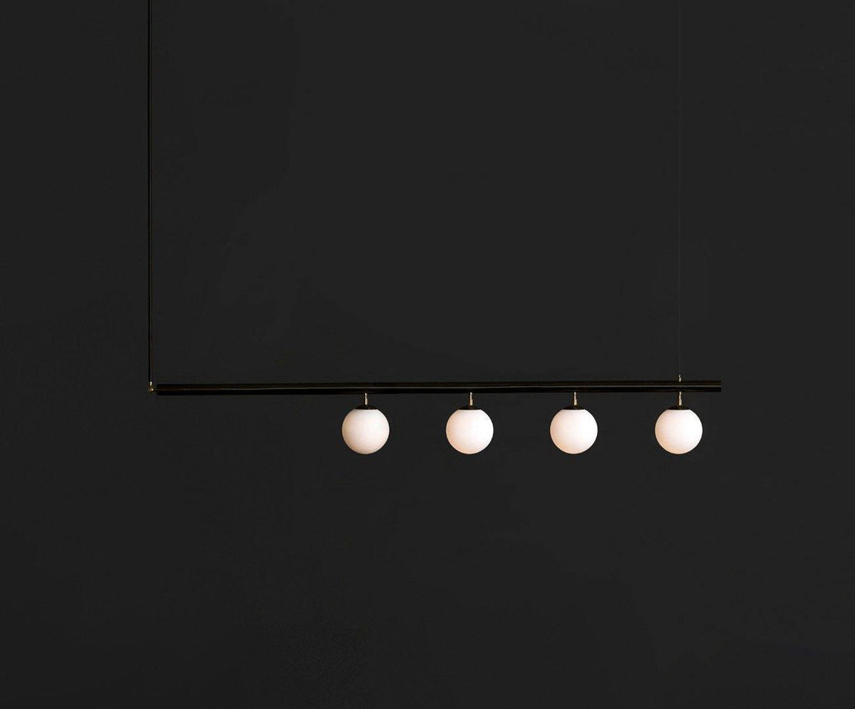 Ardise Suspension en laiton linéaire satellite minimaliste