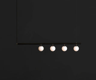 Solara Suspension en laiton linéaire satellite minimaliste