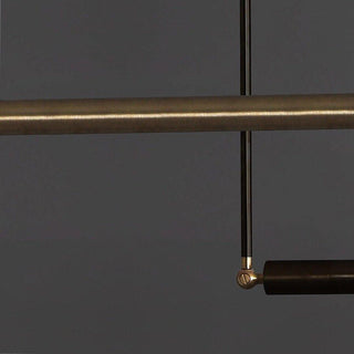 Solara Suspension en laiton linéaire satellite minimaliste
