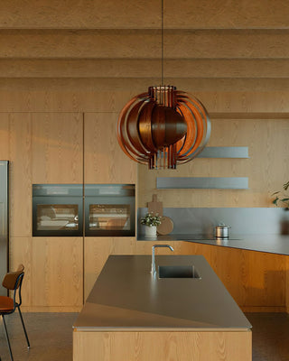 Ivraeus Suspension en Bois Anneau Élégance Premium