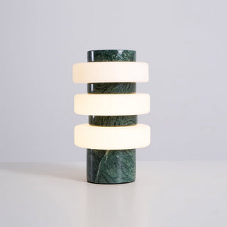 Thea Lampe de Table Moderne Travertin