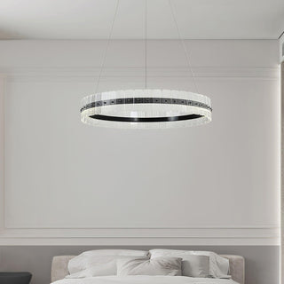 Lustra Lustre Saturno LED avec Blocs Acryliques