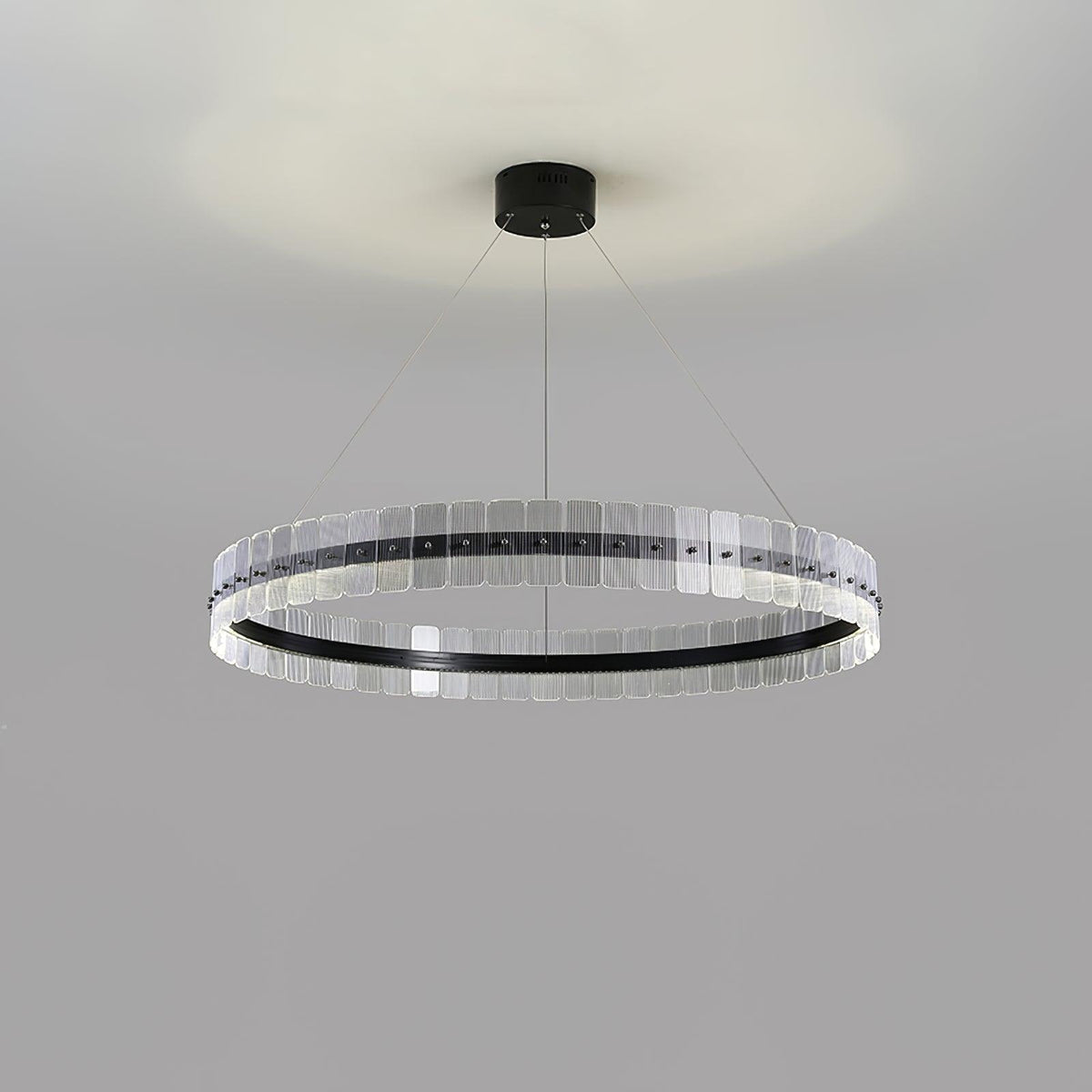 Ravine Lustre Saturno LED avec Blocs Acryliques