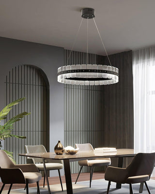 Lustra Lustre Saturno LED avec Blocs Acryliques