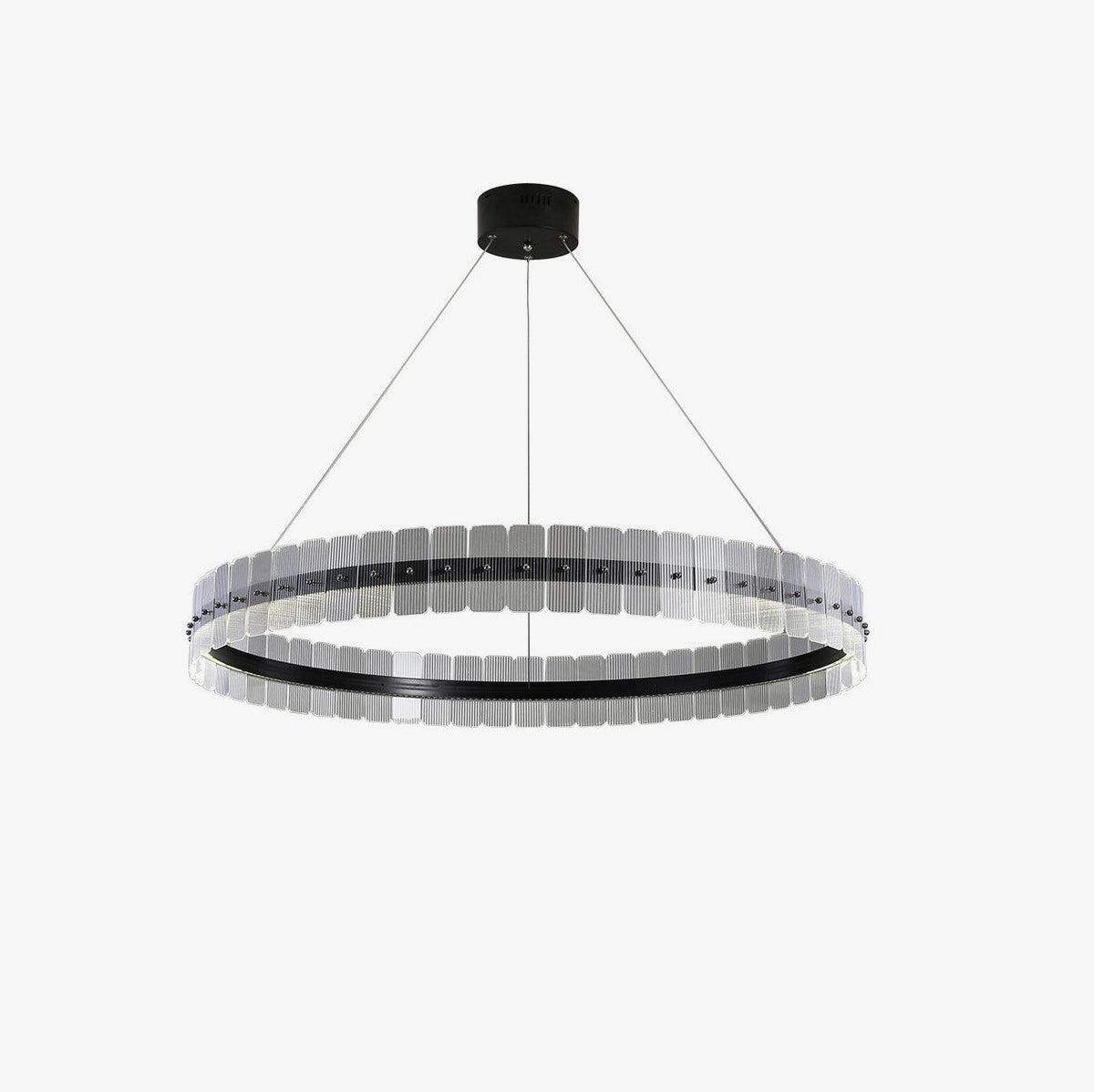 Ravine Lustre Saturno LED avec Blocs Acryliques