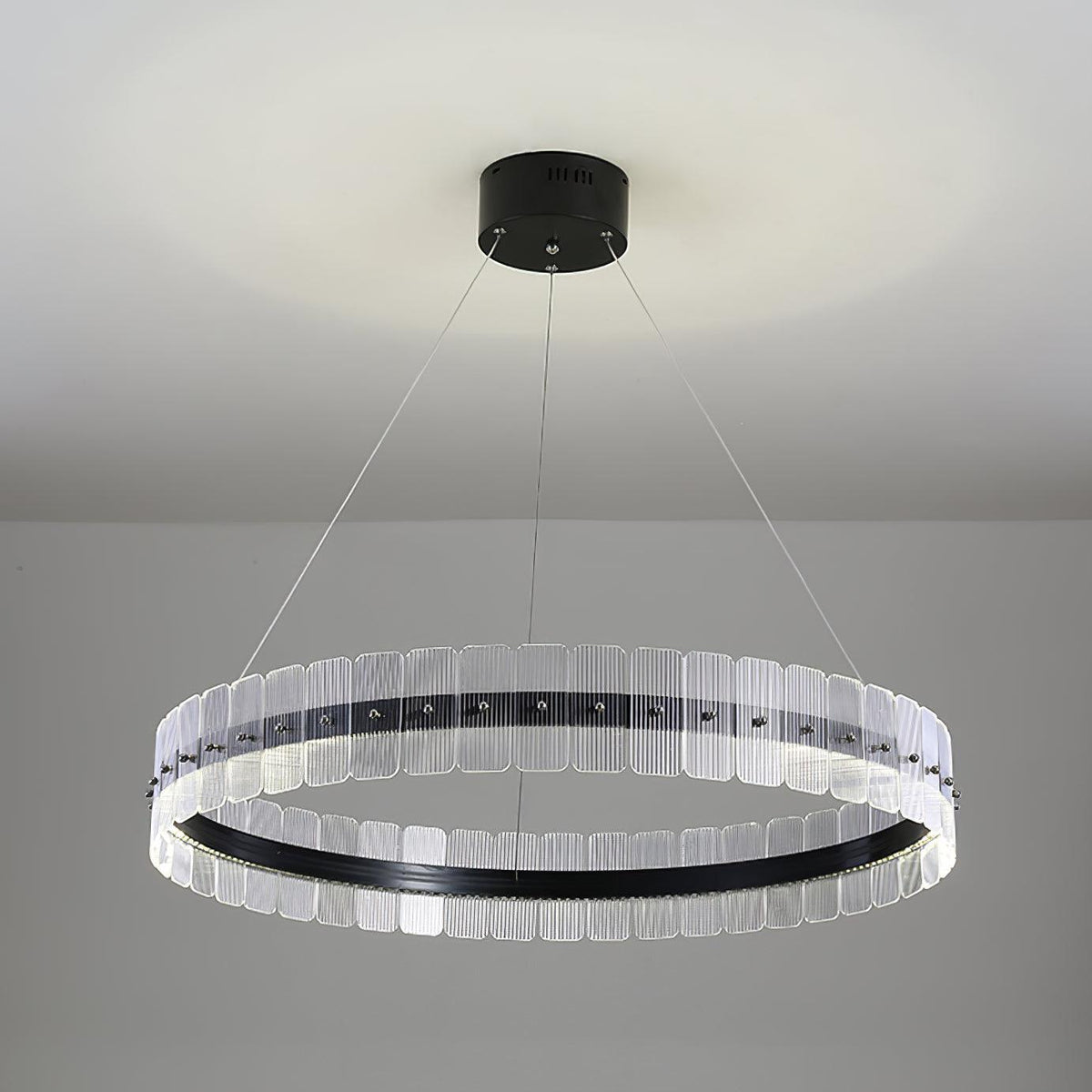 Ravine Lustre Saturno LED avec Blocs Acryliques