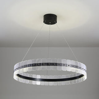 Lustra Lustre Saturno LED avec Blocs Acryliques