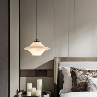 Elvina Suspension Moderne en Albâtre