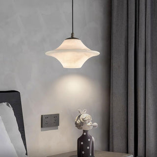 Elvina Suspension Moderne en Albâtre