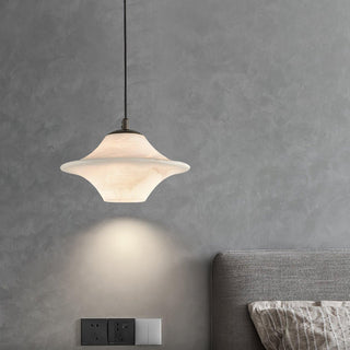 Elvina Suspension Moderne en Albâtre