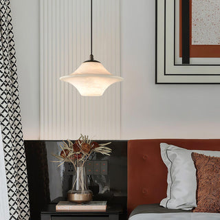 Elvina Suspension Moderne en Albâtre