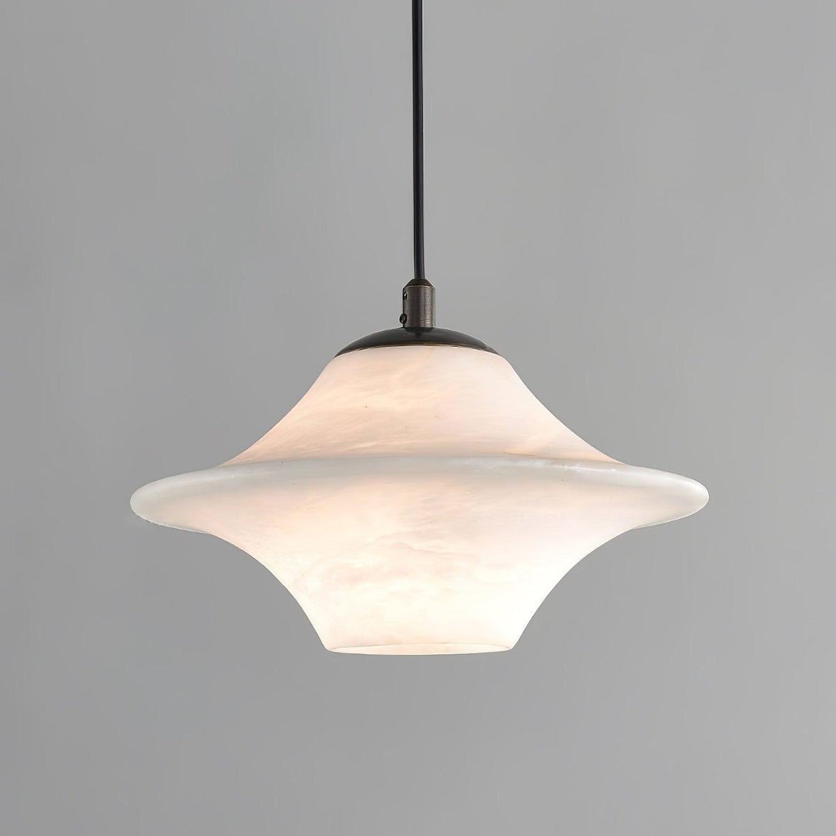 Elvina Suspension Moderne en Albâtre