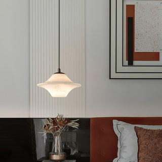 Elvina Suspension Moderne en Albâtre