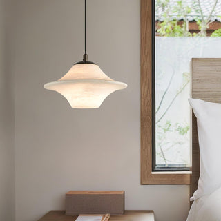 Elvina Suspension Moderne en Albâtre