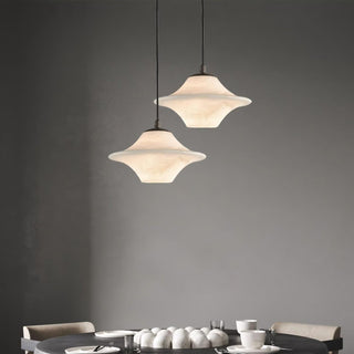 Elvina Suspension Moderne en Albâtre