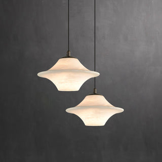 Elvina Suspension Moderne en Albâtre