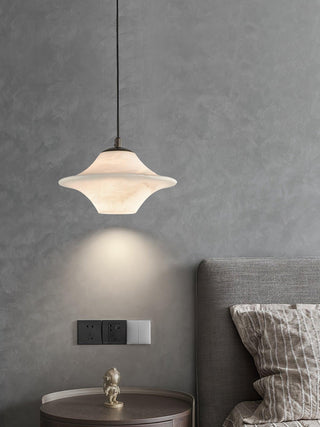 Elvina Suspension Moderne en Albâtre
