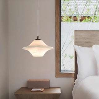 Elvina Suspension Moderne en Albâtre