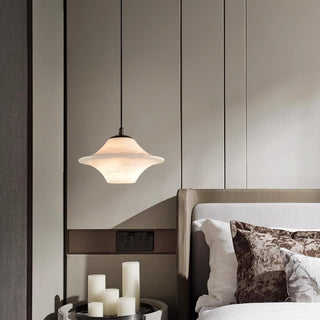 Elvina Suspension Moderne en Albâtre