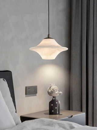 Elvina Suspension Moderne en Albâtre