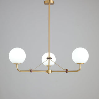 Lustra Lustre Laiton Globe Savanna Élégant